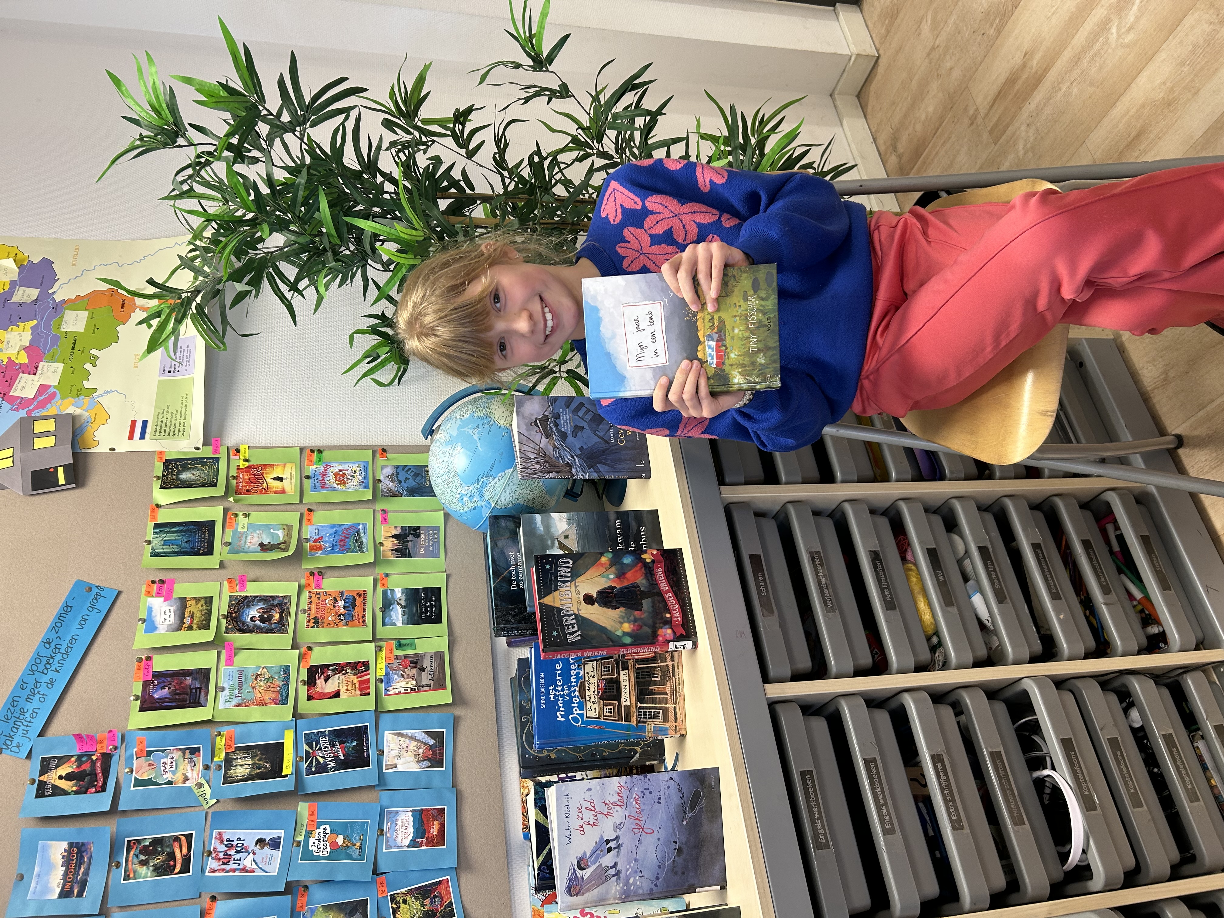 Boekentip uit groep 6: Mijn jaar in een tent!