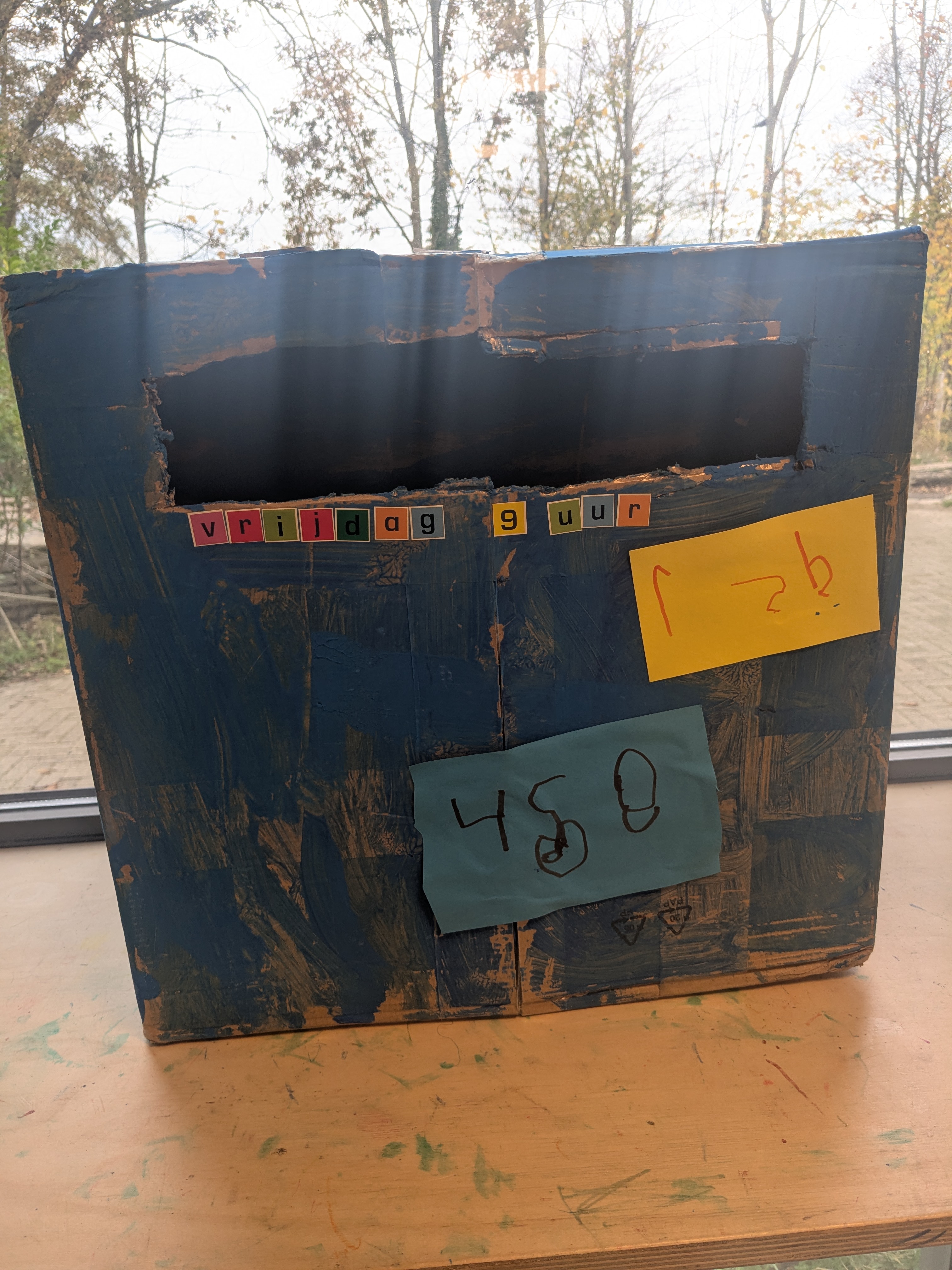 Wij werken in het postkantoor 